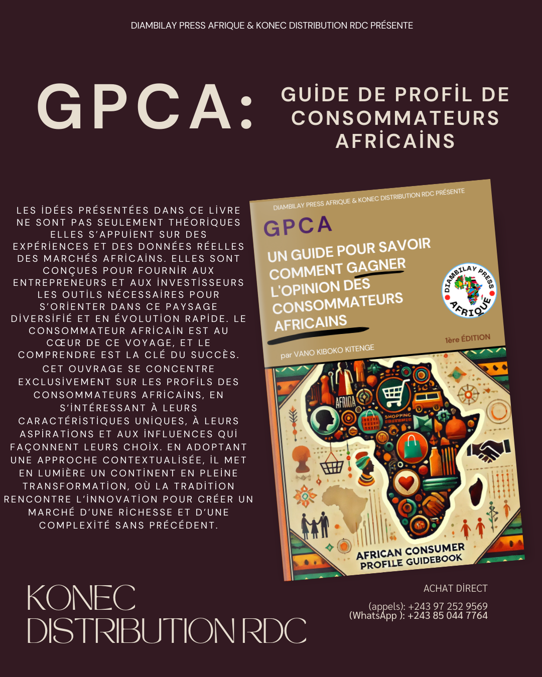 GPCA: GUID POUR COMPRENDRE LES CONSOMMATEURS AFRICAIN